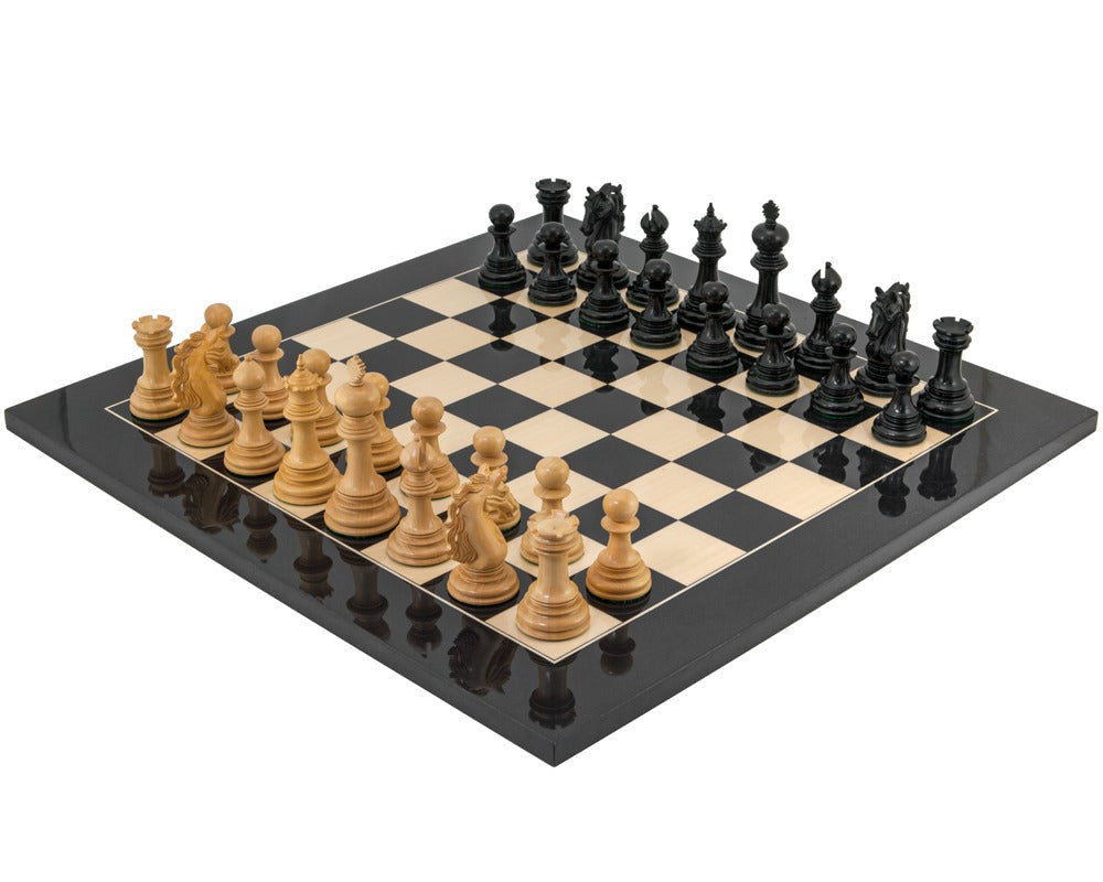 Constantine Serie Ebenholz-Schachspiel