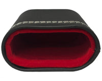 Backgammon-Becher-Set aus Imitationsleder