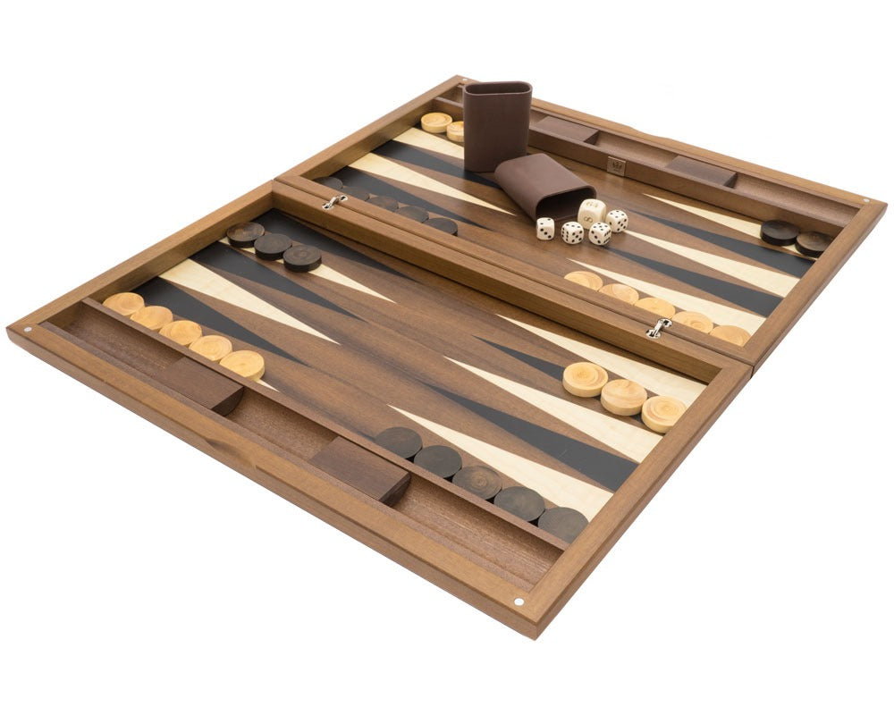 Das Dal Negro York Deluxe Backgammon-Set