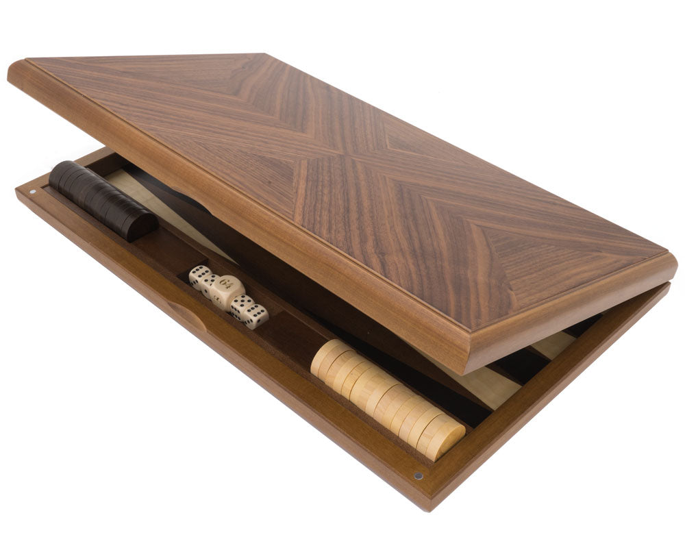 Das Dal Negro York Deluxe Backgammon-Set