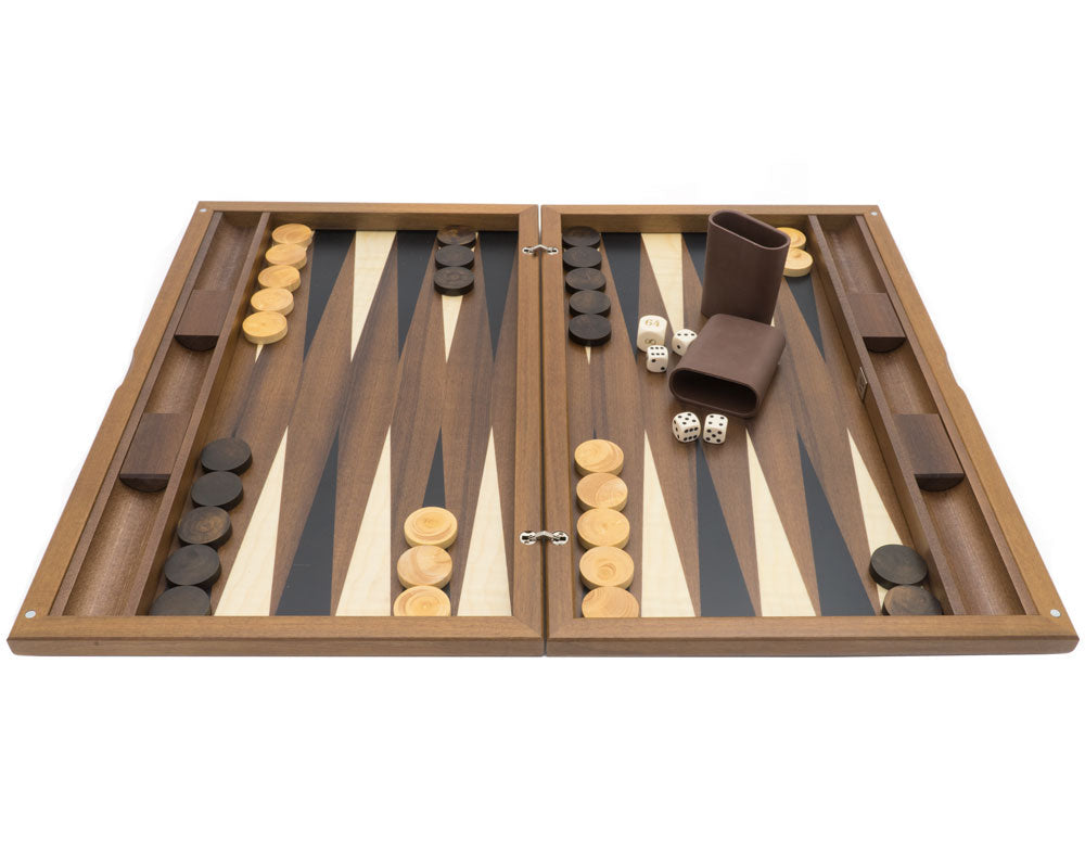 Das Dal Negro York Deluxe Backgammon-Set