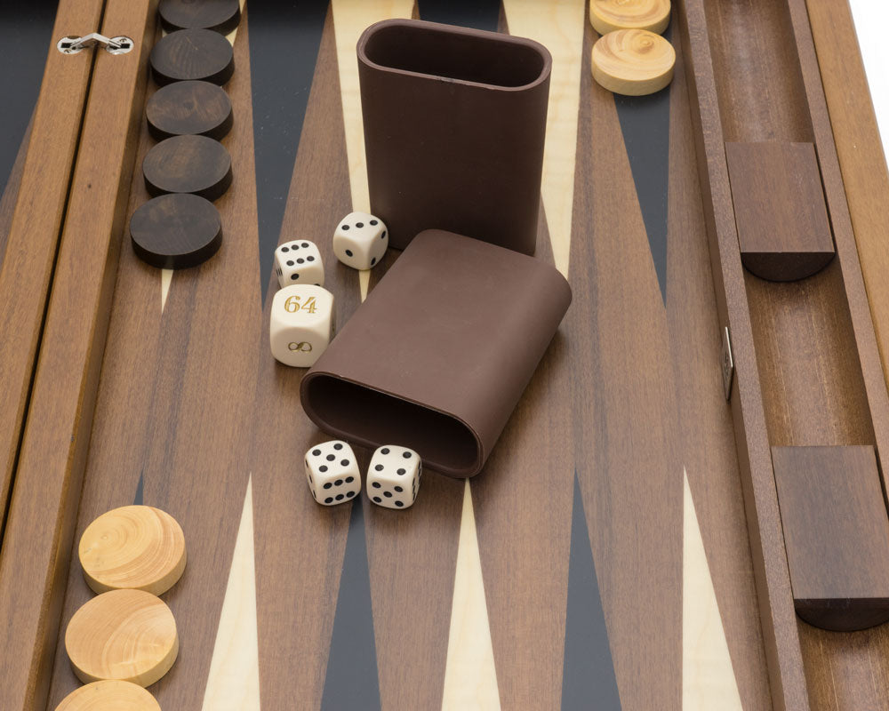 Das Dal Negro York Deluxe Backgammon-Set