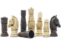 Berkeley Chess Victorian Russet Schachfiguren