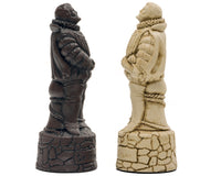 Berkeley Chess Englische Russet-Schachfiguren