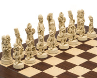 Berkeley Chess Movie Stars Russet-Schachfiguren