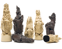 Berkeley Chess Royal Beast Russet Schachfiguren