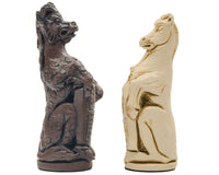 Berkeley Chess Royal Beast Russet Schachfiguren