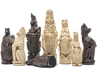Berkeley Chess Royal Beast Russet Schachfiguren