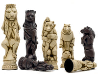 Berkeley Chess Reynard the Fox Russet Schachfiguren