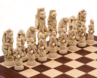 Berkeley Chess Reynard the Fox Russet Schachfiguren
