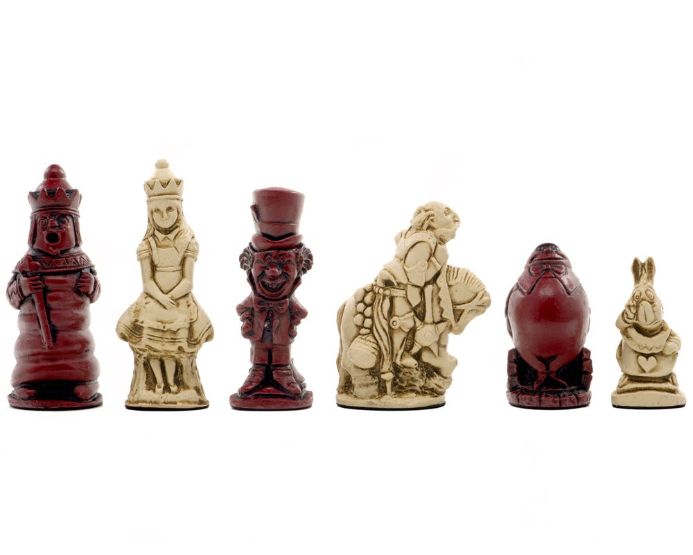 Berkeley Chess Alice in Wonderland Cardinal-Schachfiguren