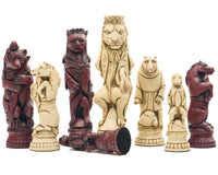 Berkeley Chess „Reynard the Fox Cardinal“ Schachfiguren