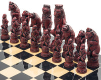 Berkeley Chess „Reynard the Fox Cardinal“ Schachfiguren