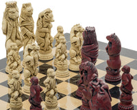 Berkeley Chess „Reynard the Fox Cardinal“ Schachfiguren