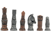 Berkeley Chess viktorianische Metallic-Schachfiguren