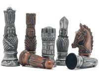 Berkeley Chess viktorianische Metallic-Schachfiguren