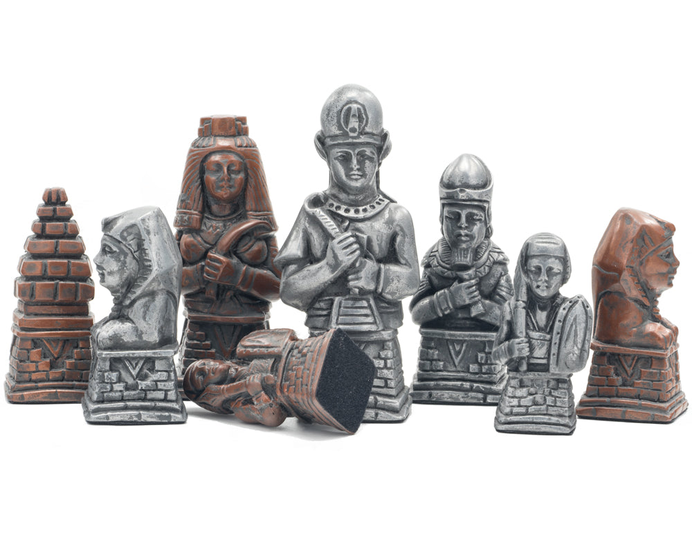 Berkeley Chess Ägyptisches Metallschach Männer