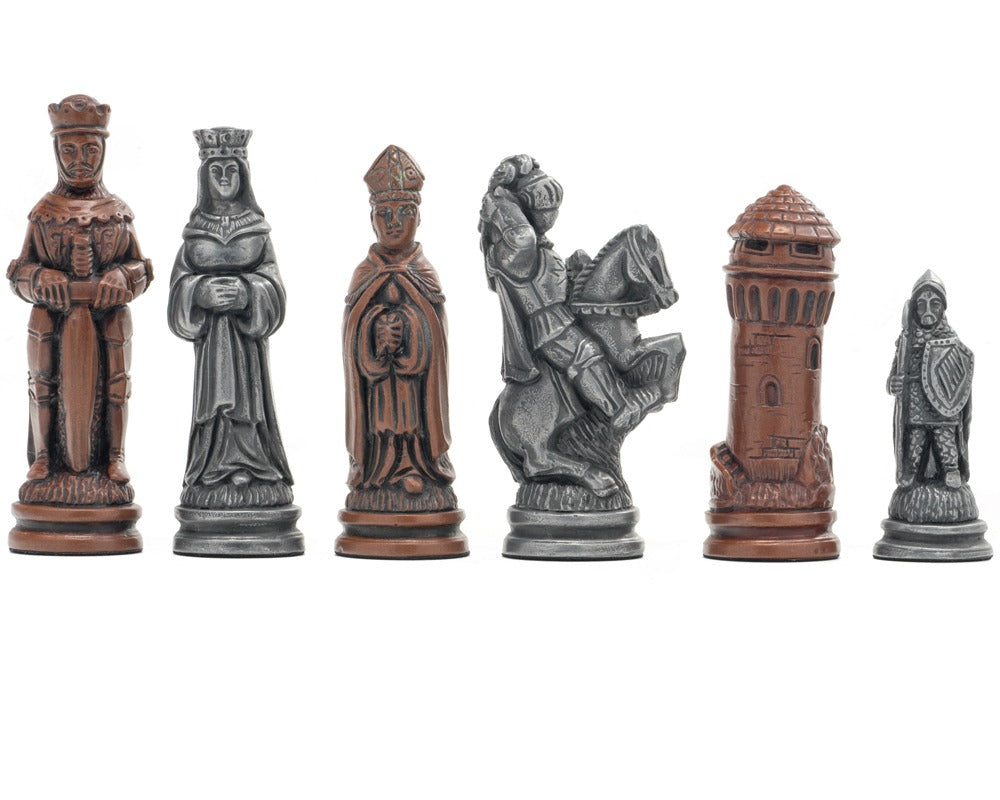 Berkeley Chess Camelot Metallic Schachfiguren