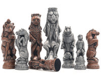 Berkeley Chess Reynard the Fox – Metallische Schachfiguren