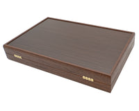 Das Manopoulos Wenge- und Walnussmaser-Backgammon-Set