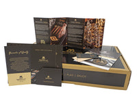 Das Manopoulos Wenge- und Walnussmaser-Backgammon-Set