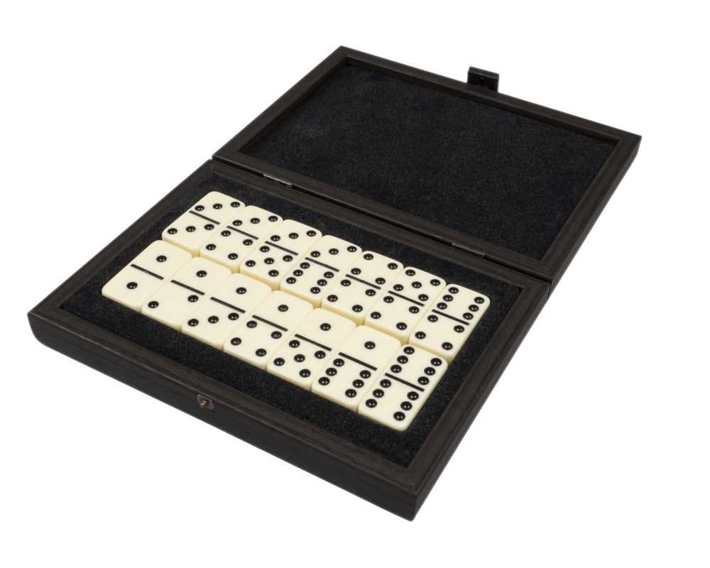 Manopoulos Luxus Domino Box Set Schwarz