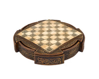 Isle of Lewis – kompaktes keltisches Schachset, 22,9 cm