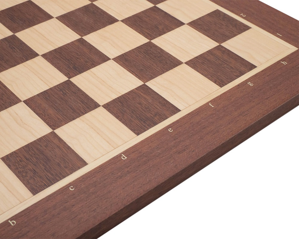 16 Zoll No.4 Intarsien-Schachbrett aus Holz mit Notation
