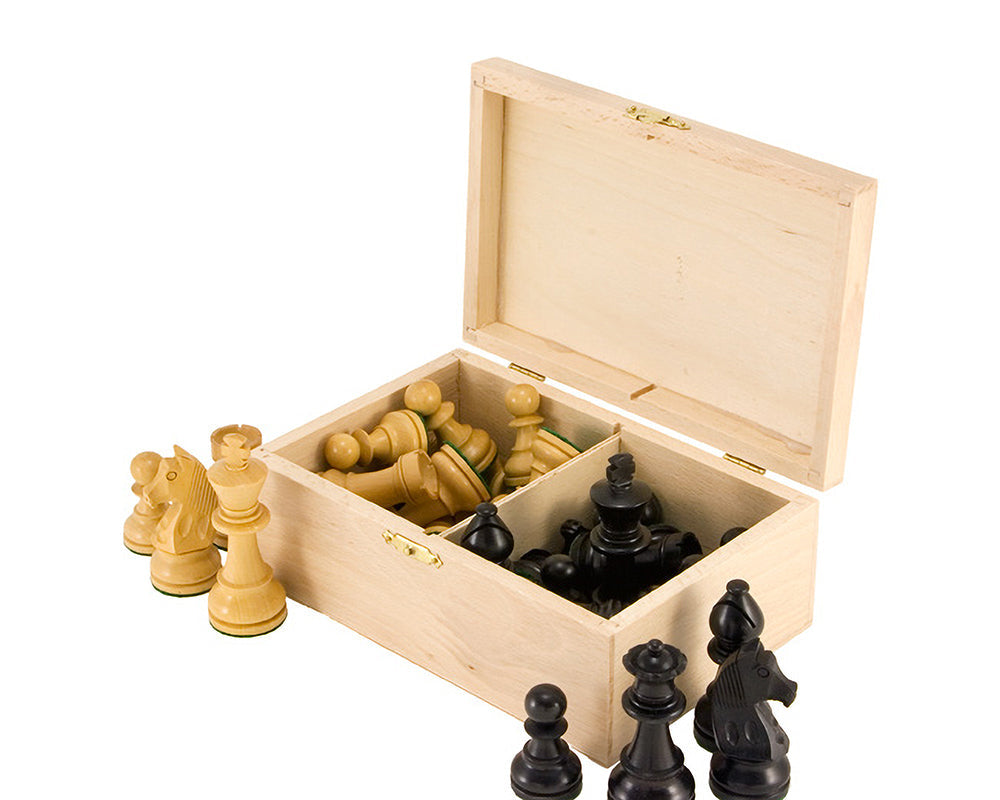 Schachfigurenetui Nummer 5 aus Birkenholz