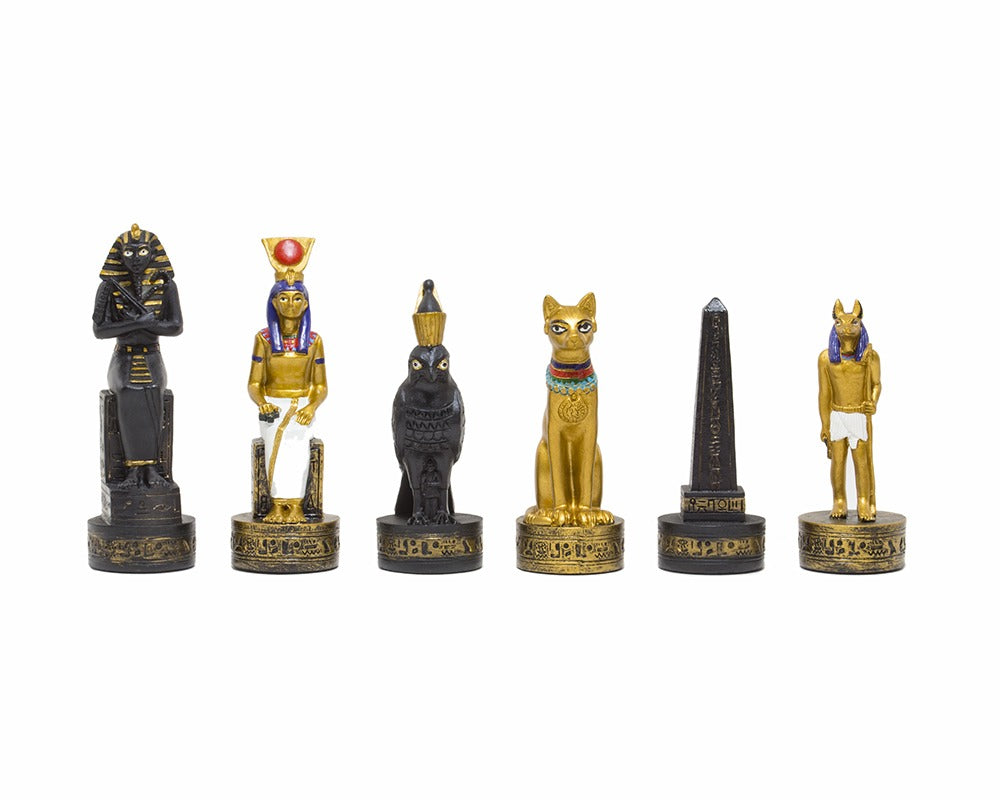 Das Alte Ägypten Handbemalte thematische Schachfiguren von Italfama