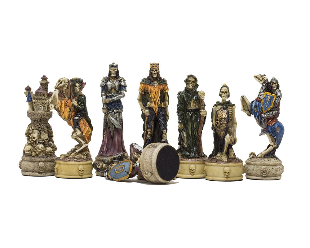 Der Zombie Handbemalte thematische Schachfiguren von Italfama