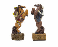 Die handbemalten thematischen Schachfiguren 'British Vs Zulus' von Italfama