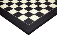 45 cm Deluxe-Schachbrett, Schwarz und Ahorn