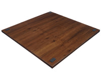 52 cm Luxus-italienisches Schachbrett aus dunklem Walnuss-Wurzelholz