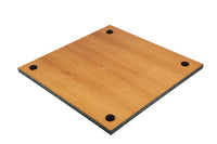 43 cm Luxus-Schachbrett aus olivgrünem Riegelahorn und Ulmenholz