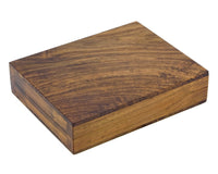 Sheesham- und Buchsbaum-Box für Damensteine
