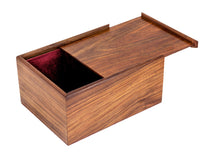 Holz-Schachfigurenkiste mit Schiebedeckel Groß