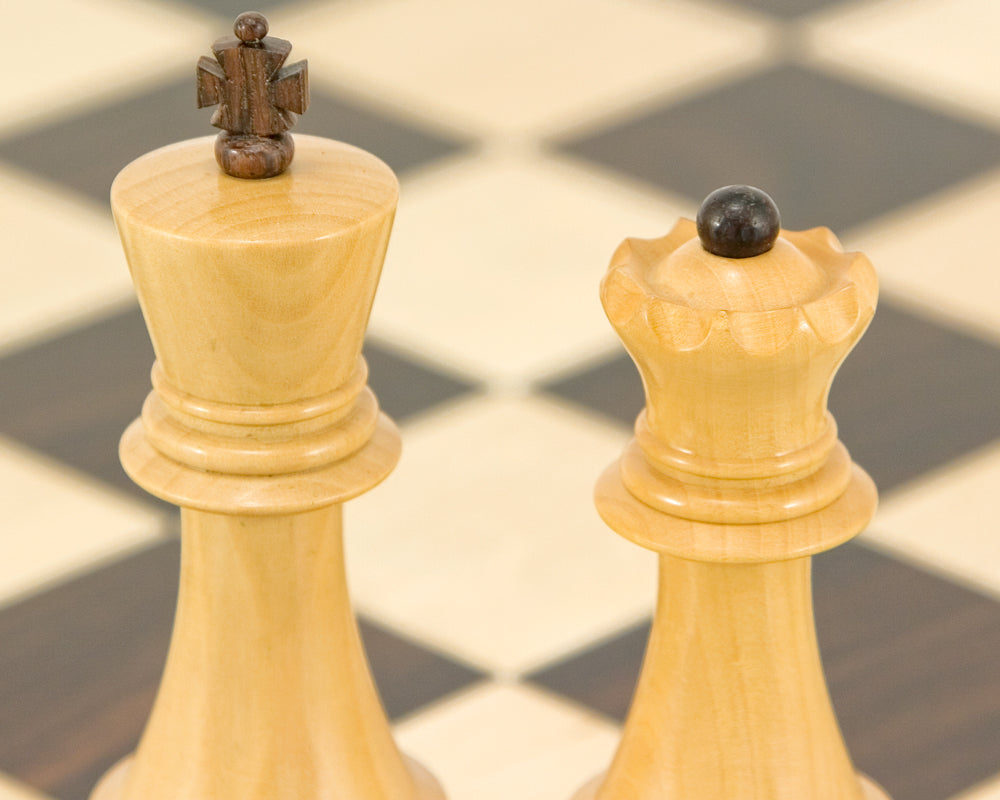 Antipodean Serie Rosenholz Staunton Schachfiguren 4 Zoll