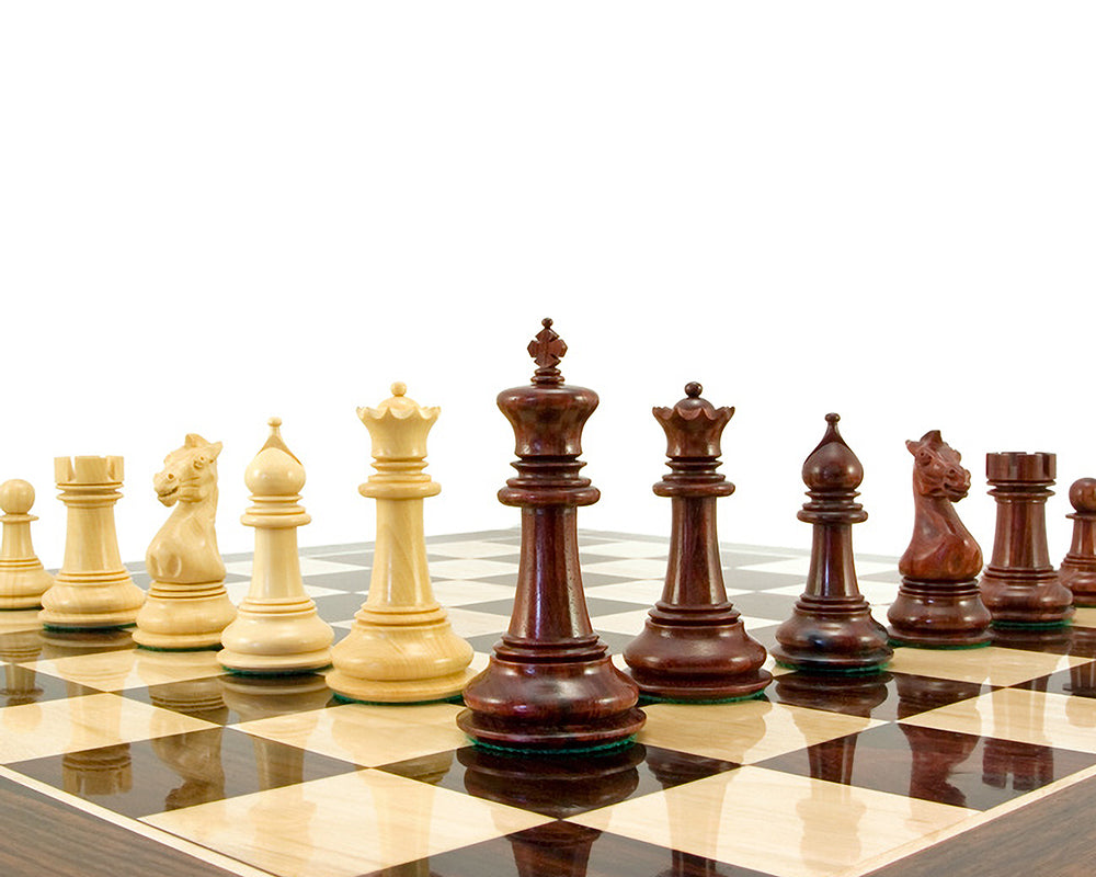 Madrid Serie Rosenholz Luxus Schachfiguren 4 Zoll