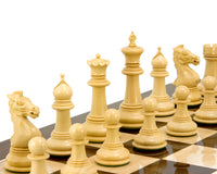 Madrid-Serie Rosenholz-Luxus-Schachfiguren - 10 cm