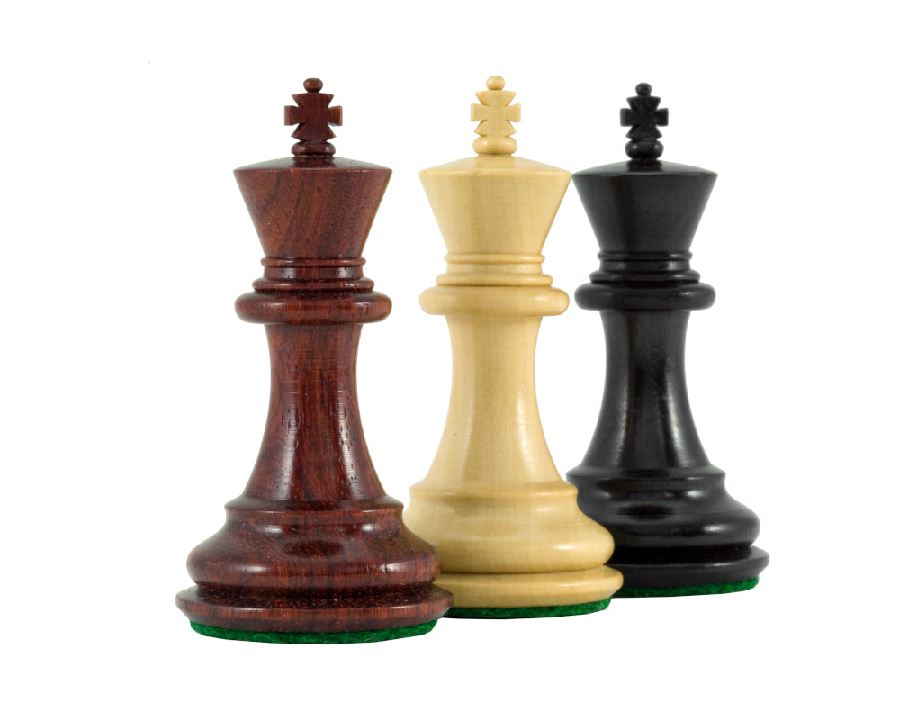 Sandringham Tres Corone Luxus-Schachfiguren 2,5 Zoll
