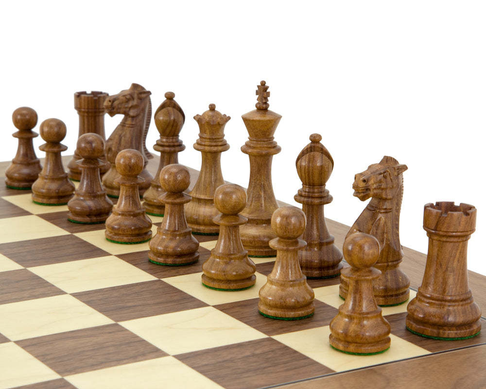 Winchester Serie Sheesham Schachfiguren 4 Zoll