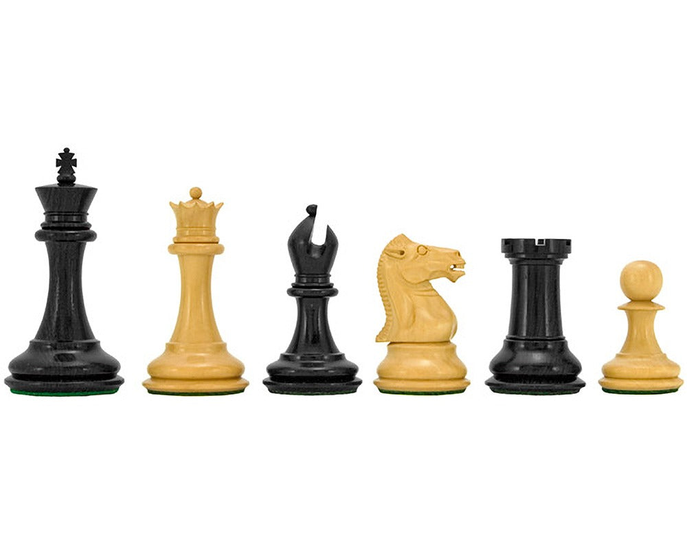 Sovereign Series Ebenholz und Buchsbaum Schachfiguren 3 Zoll