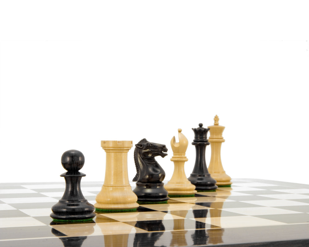Sovereign Serie Ebonisiertes Buchsbaum Schachfiguren 3 Zoll