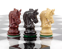 Corinthian Tres Corone – Luxuriöse Schachfiguren – 6,4 cm