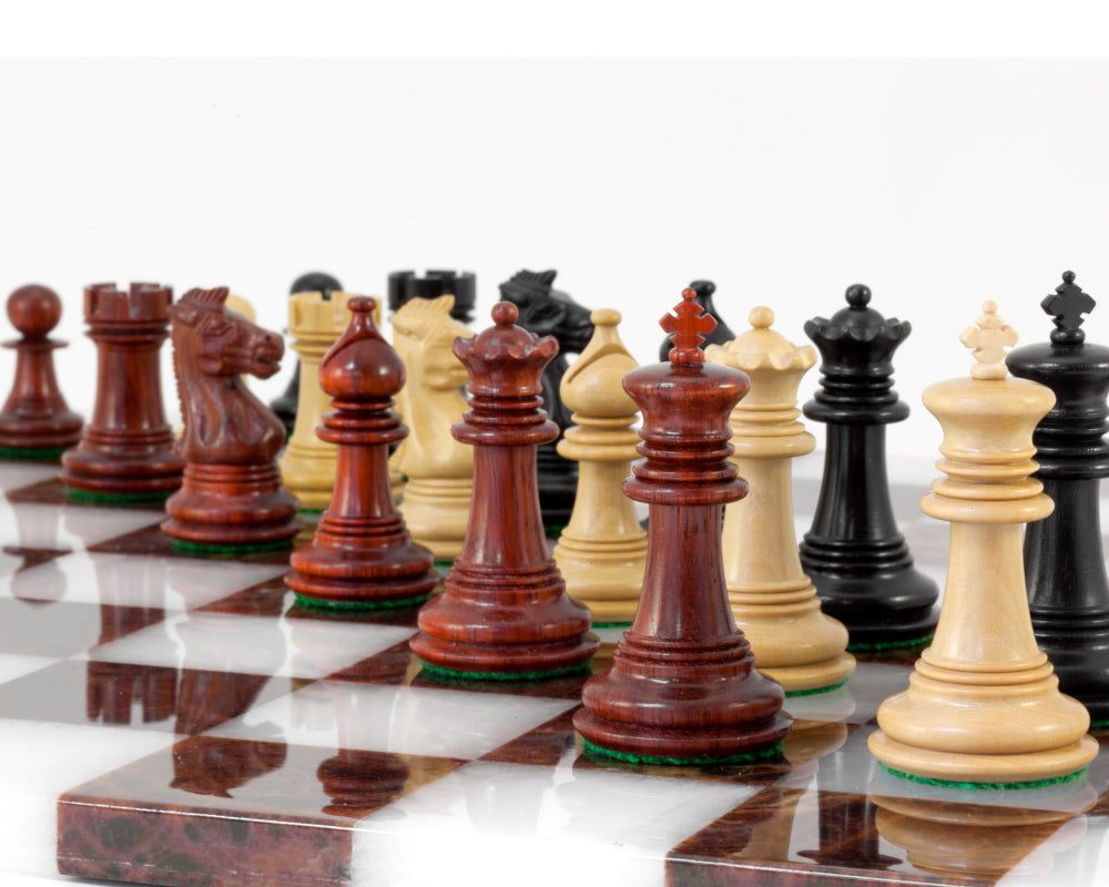 Madrid Tres Corone Luxus-Schachfiguren 2,5 Zoll