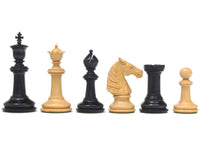 Bath Series – Klassische Staunton-Schachfiguren aus Ebenholz – 10,8 cm