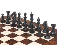 Bath Series – Klassische Staunton-Schachfiguren aus Ebenholz – 10,8 cm