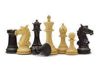 Columbus-Serie Ebenholz-Schachfiguren – 10,2 cm