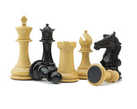 Columbus-Serie Ebenholz-Schachfiguren – 10,2 cm